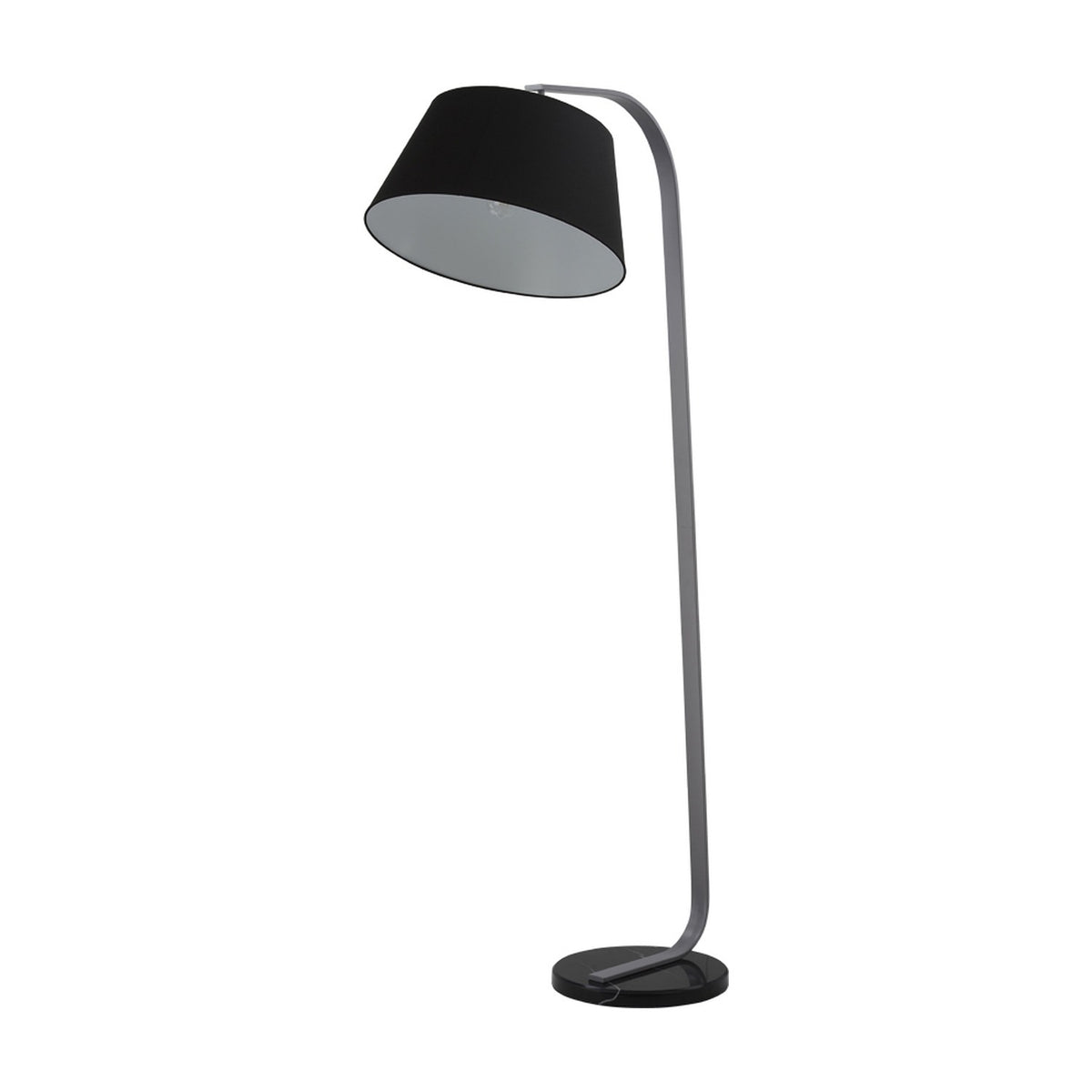 Black lighting accessory in black finish