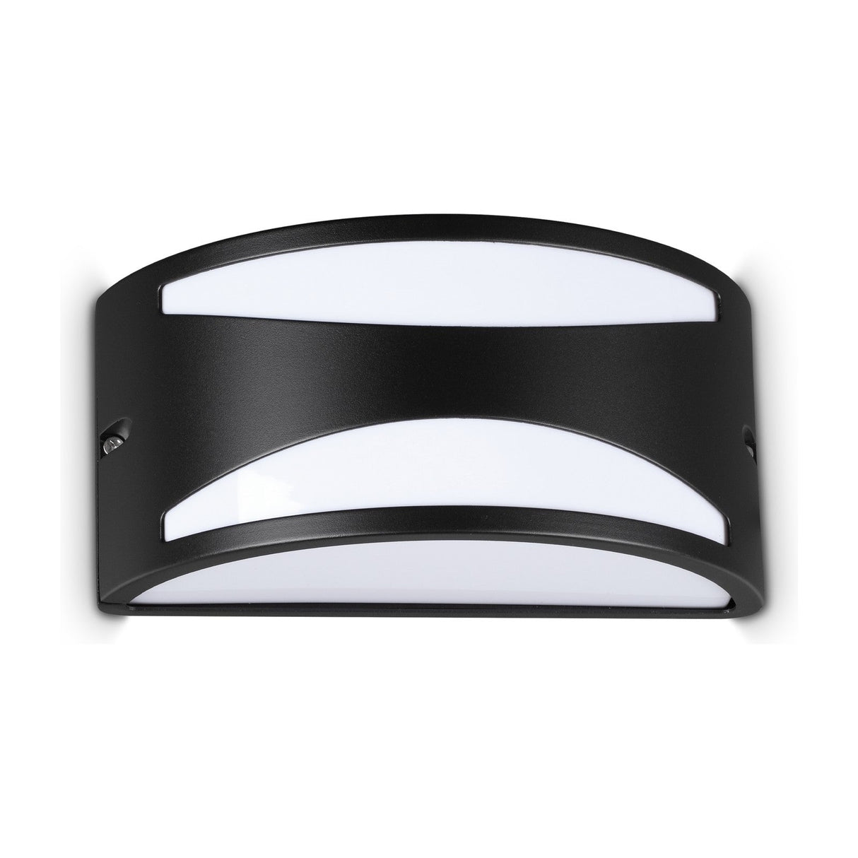 Rex Slotted Outdoor Wall Light - Black