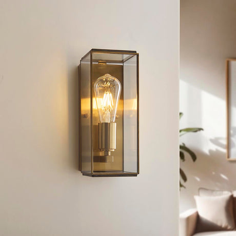 Haddon Wall Light - Antique Brass