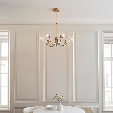 Bramwick 7 Light Pendant - Antique Brass