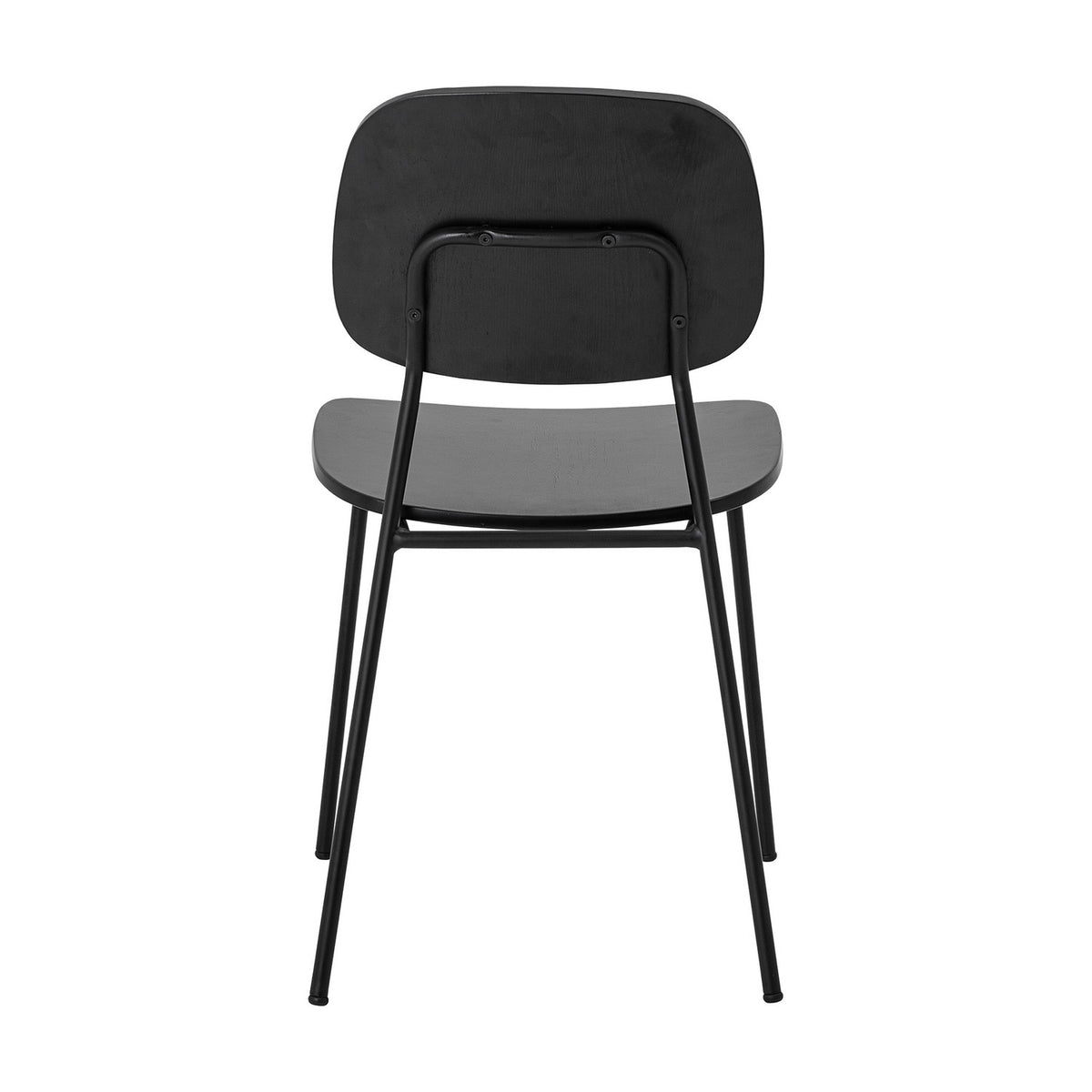 Monza Wooden Dining Chair - Black