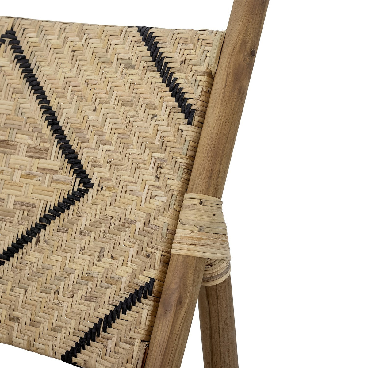 Lennox Wooden Lounge Chair - Natural