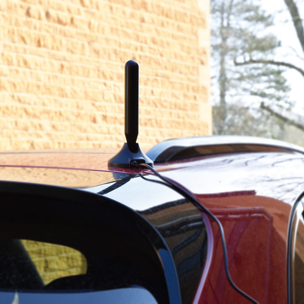 Mercury ST04P Portable UHF Mast TV Aerial, Magnetic Base