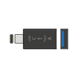 AV:Link USB 3.0 Type-A Socket to Type-C Plug OTG Adaptor