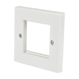 AV:Link Single Gang Wall Plate Frame for 2 Modules