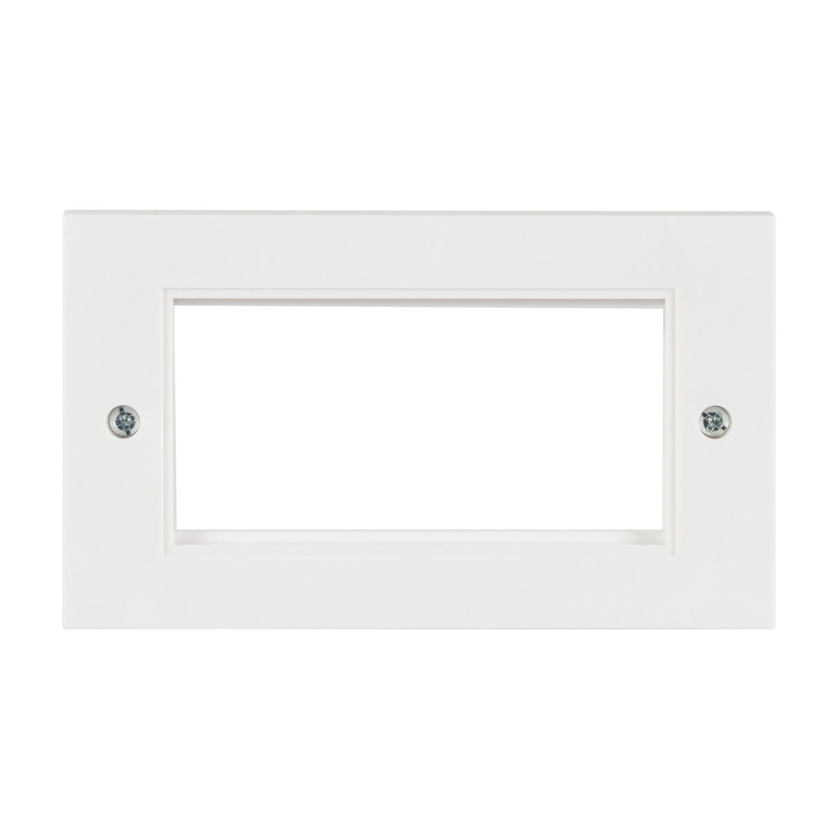 AV:Link Double Gang Wall Plate Frame for 4 Modules