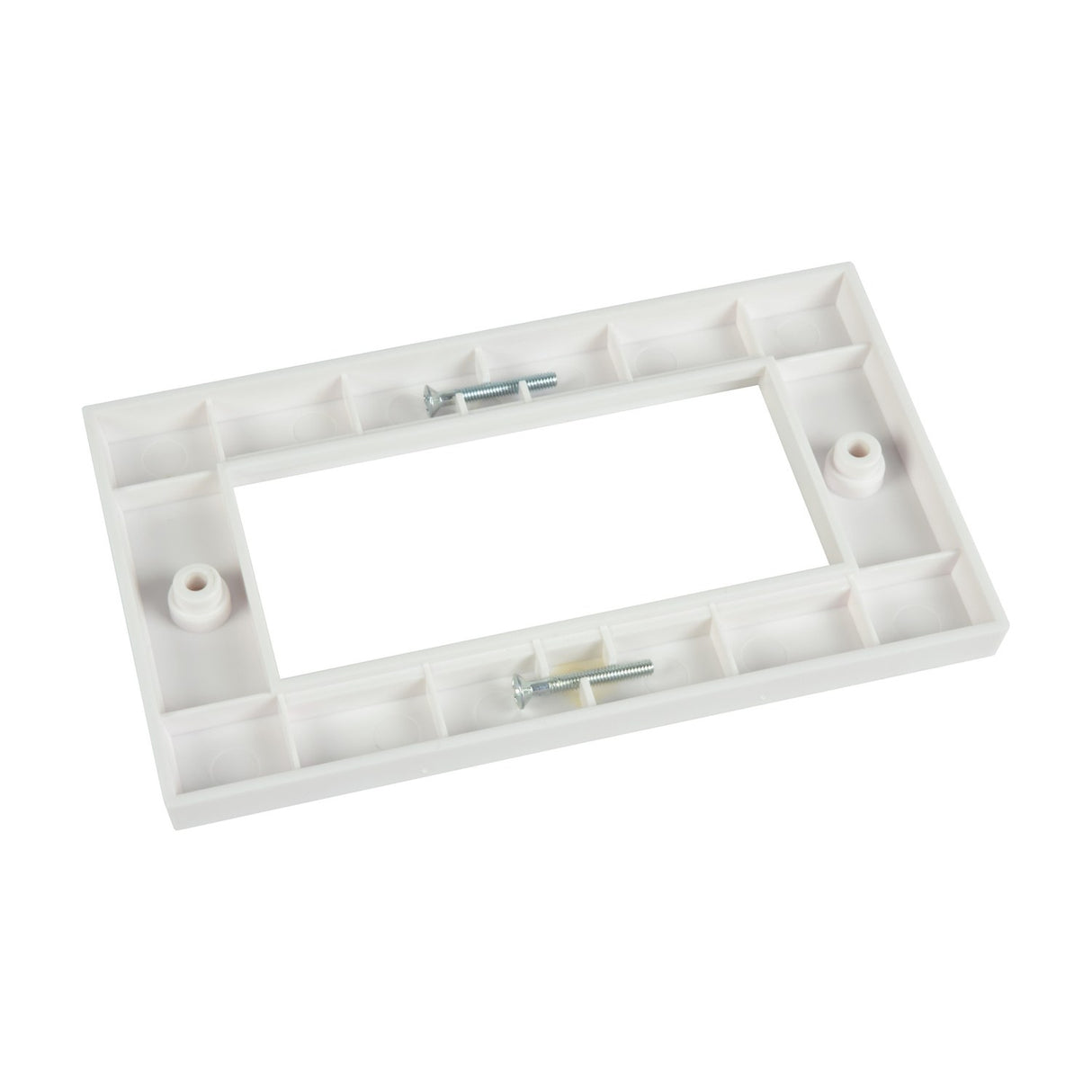 AV:Link Double Gang Wall Plate Frame for 4 Modules