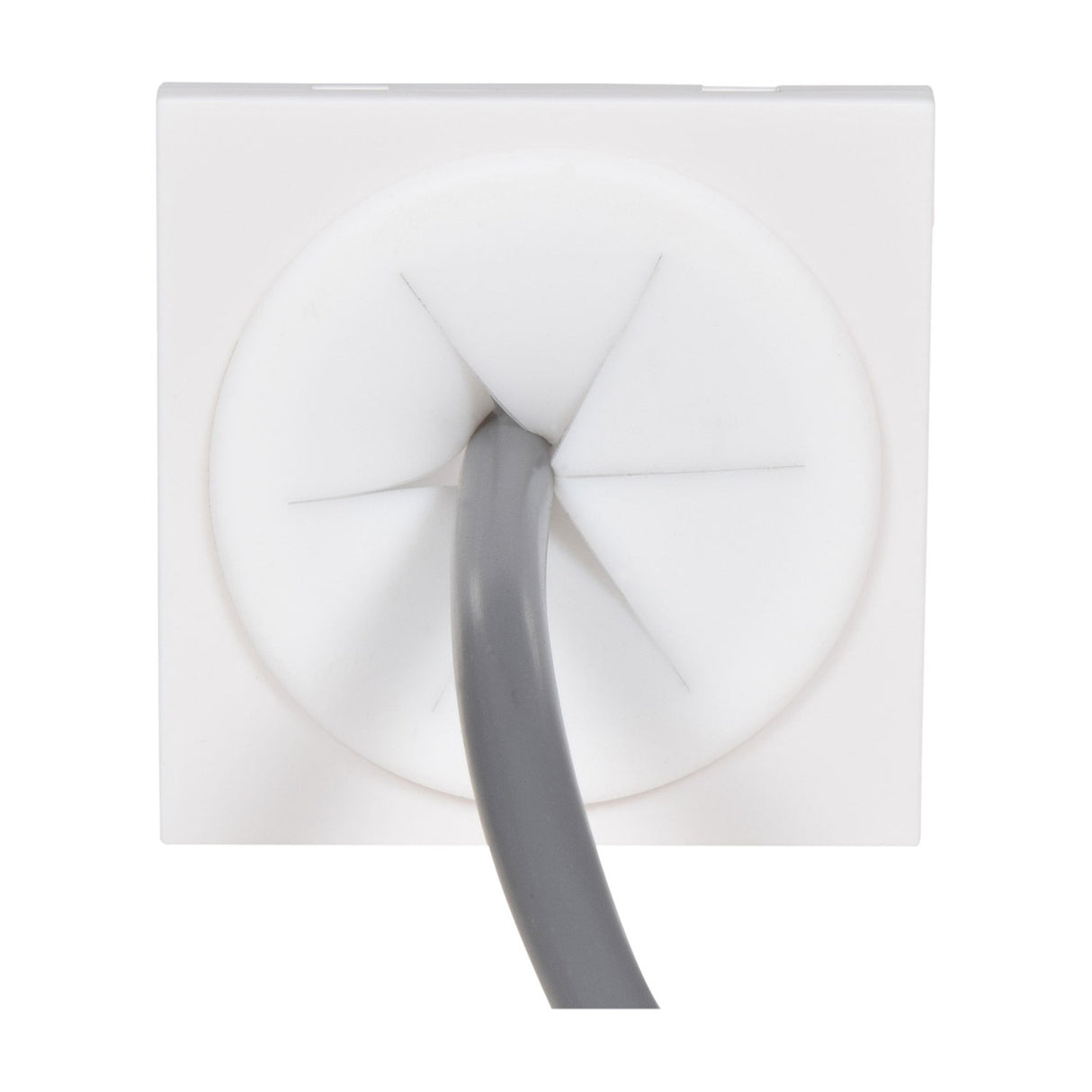 AV:Link Silicone Grommet Filled Aperture Wall Plate Module
