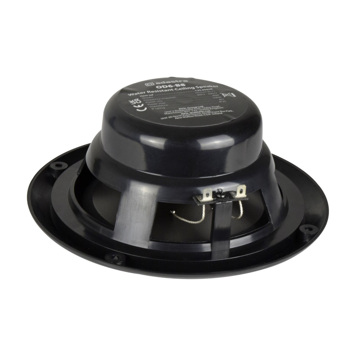 Adastra OD6-B8 Water Resistant Speakers, 6.5" 100W Pair