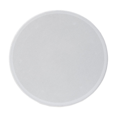 Adastra KV5 5.25" 40W round ceiling speaker with a frameless white perforated steel grille, shown on a plain white background.