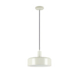 Alessia 1 Light Pendant - Satin Pearl Gray/Matte White