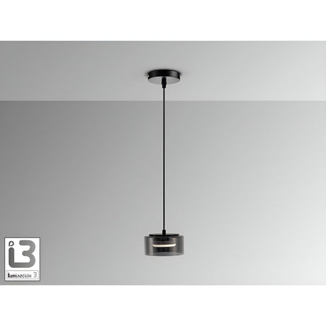 Olaia LED Pendant Light 6W 3000K - Smoked Black
