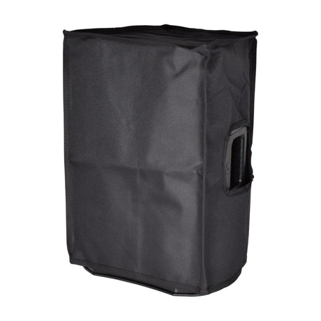 Citronic CASA8COVER water-resistant slip cover in black 600 Denier Oxford fabric with side handle access hole, shown on a plain white background.
