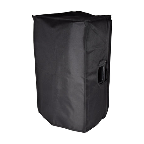 Citronic CASA-12 water-resistant slip cover by AVSL in black 600 denier Oxford fabric, shown on a plain white background with side handle access hole.