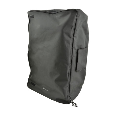 Citronic CTC-15 padded transit bag for 15" speakers, black fabric shell with side handle, zip closure, and Velcro flap, shown on a plain white background.