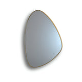 Orio Asymmetrical Wall Mirror Gold – 84x55cm