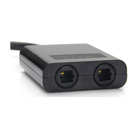 AV:Link Fibre Optic Toslink Splitter 1 In 2 Out