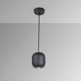 Nimes 1 Light Pendant - Matte Black