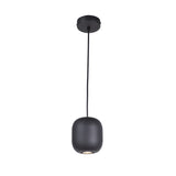 Nimes 1 Light Pendant - Matte Black