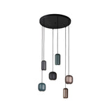 I3 - Nimes 6 Light Cluster Pendant - Multicoloured