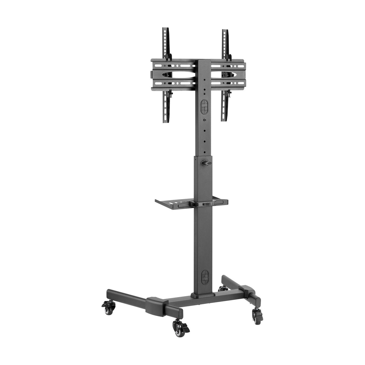 AV:Link Compact Height Adjustable TV Trolley with Shelf
