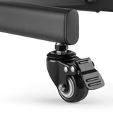 AV:Link Compact Height Adjustable TV Trolley with Shelf