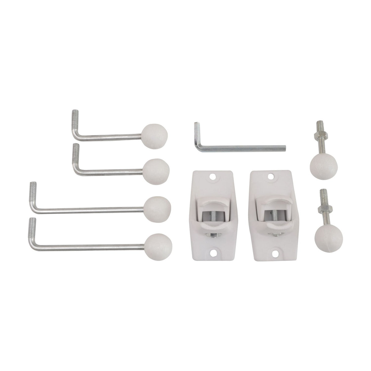 Adastra UM01 Universal Swivel Speaker Brackets, White