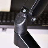 AV:Link Full Motion Gas Spring Monitor Arm with USB Hub