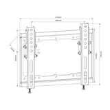 AV:Link ST201 Tilting TV Wall Bracket 17"-45"
