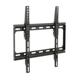 AVSL AV:Link ST401 tilting TV wall bracket in black steel with VESA 400x400 mounting arms and pre-fitted screws, shown on a white background.