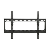 AV:Link ST601 tilting TV wall bracket in matte black steel with vertical VESA arms and horizontal wall plate, shown on a plain white background.