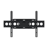 AV:Link FML600 full motion double arm TV bracket in black steel with VESA mounting arms and perforated wall plate, shown on a plain white background.