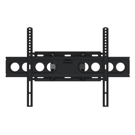 The AV:Link VESA Full Motion TV Bracket (32–70 Inch) features two vertical rails, a horizontal base with circular cutouts, and a sturdy wall plate for secure, VESA-compatible TV mounting.