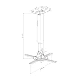 AV:Link PJM620 Adjustable Ceiling Projector Bracket