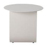 Cher Round Iron Side Table - Grey