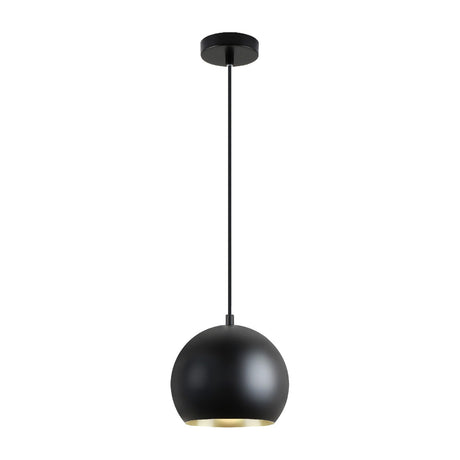 Olena Pendant Light - Black and Brass