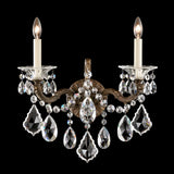 Vienna 2 Light K9 Crystal Wall Light