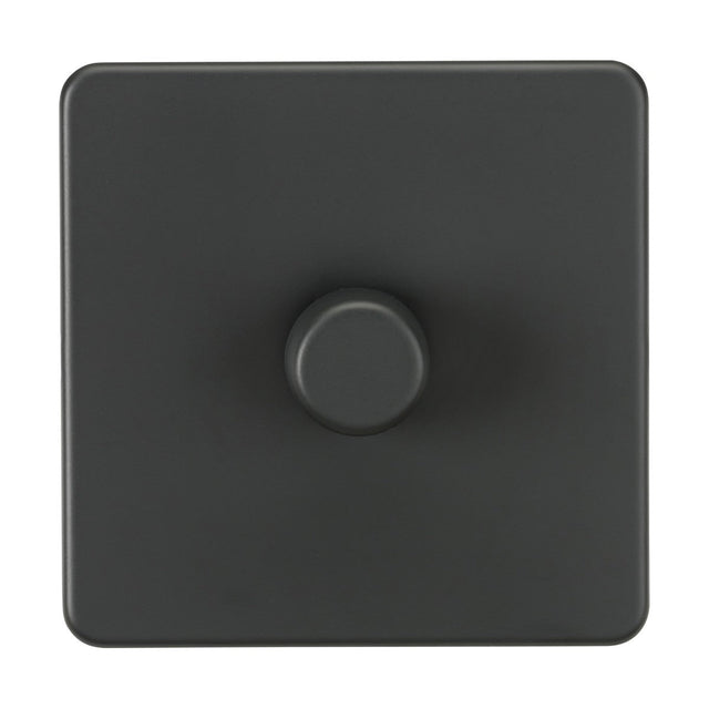 1 Gang 2-Way 10-200W (5-150W LED) Intelligent Dimmer - Anthracite