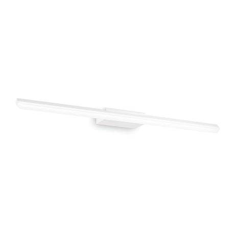 Introducing the Luxix LED Bathroom Mirror Light, an elegant and modern 17W fixture in white with a sleek, 62cm design. Mounted horizontally on a white background, it offers energy-efficient illumination at 3000K, effortlessly combining style with functionality for any minimalist space.
