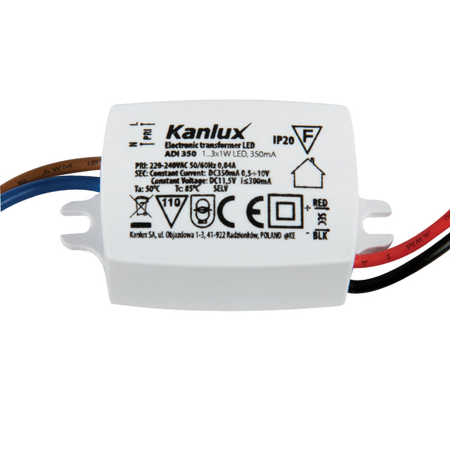 3W LED Driver Power Supply IP20 28mm