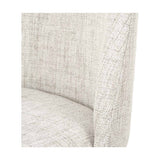 Turi Pebble Linen Mix & Black Iron Bar Stool - 105cm
