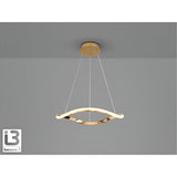 I3-Naos LED Circular Suspension Light 68W 3000K - Rose Gold