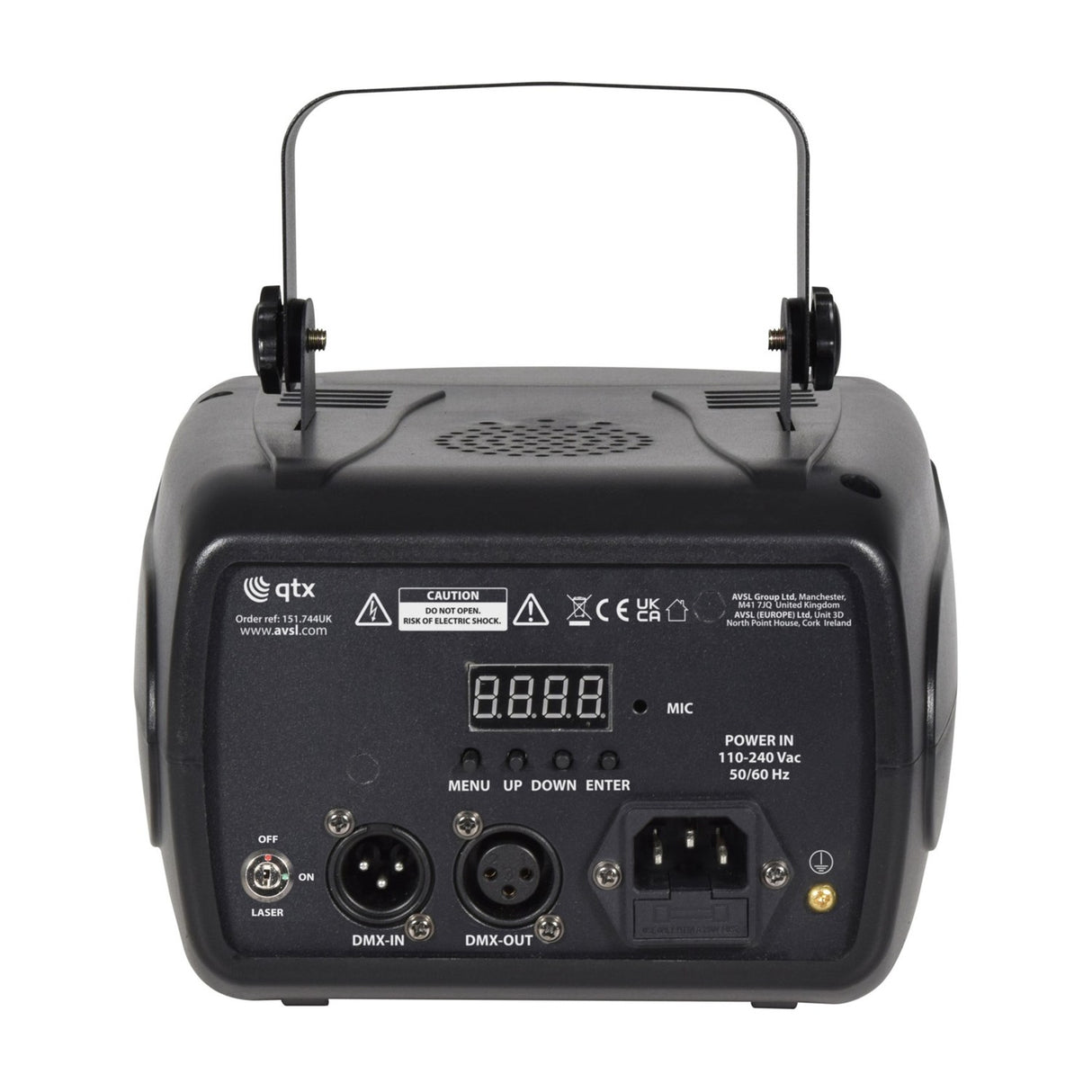 QTX Butterfly Effect 3-in-1 LED & Laser Light