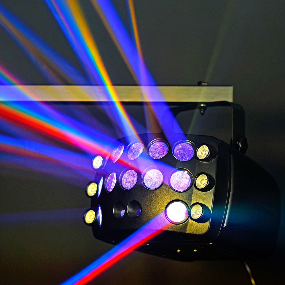 QTX Butterfly Effect 3-in-1 LED & Laser Light