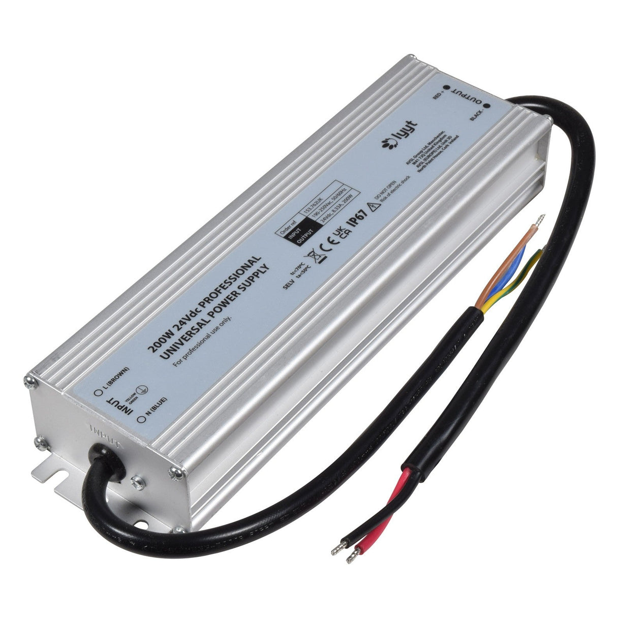 LYYT Power Supply 24V DC 8.33A - 200W