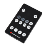 LYYT RF 1-Colour LED Controller remote by AVSL, black rectangular handset with on/off, DIY1-4, 25-100% brightness, delay off, +/- and FUN keys.