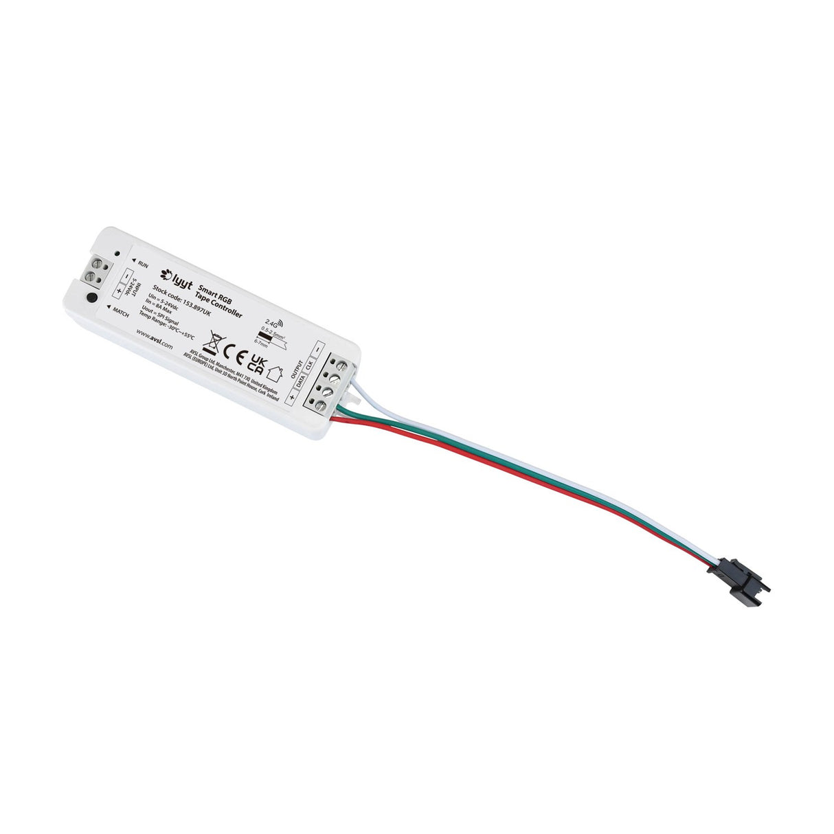 LYYT Smart RGB Tape Controller with Remote