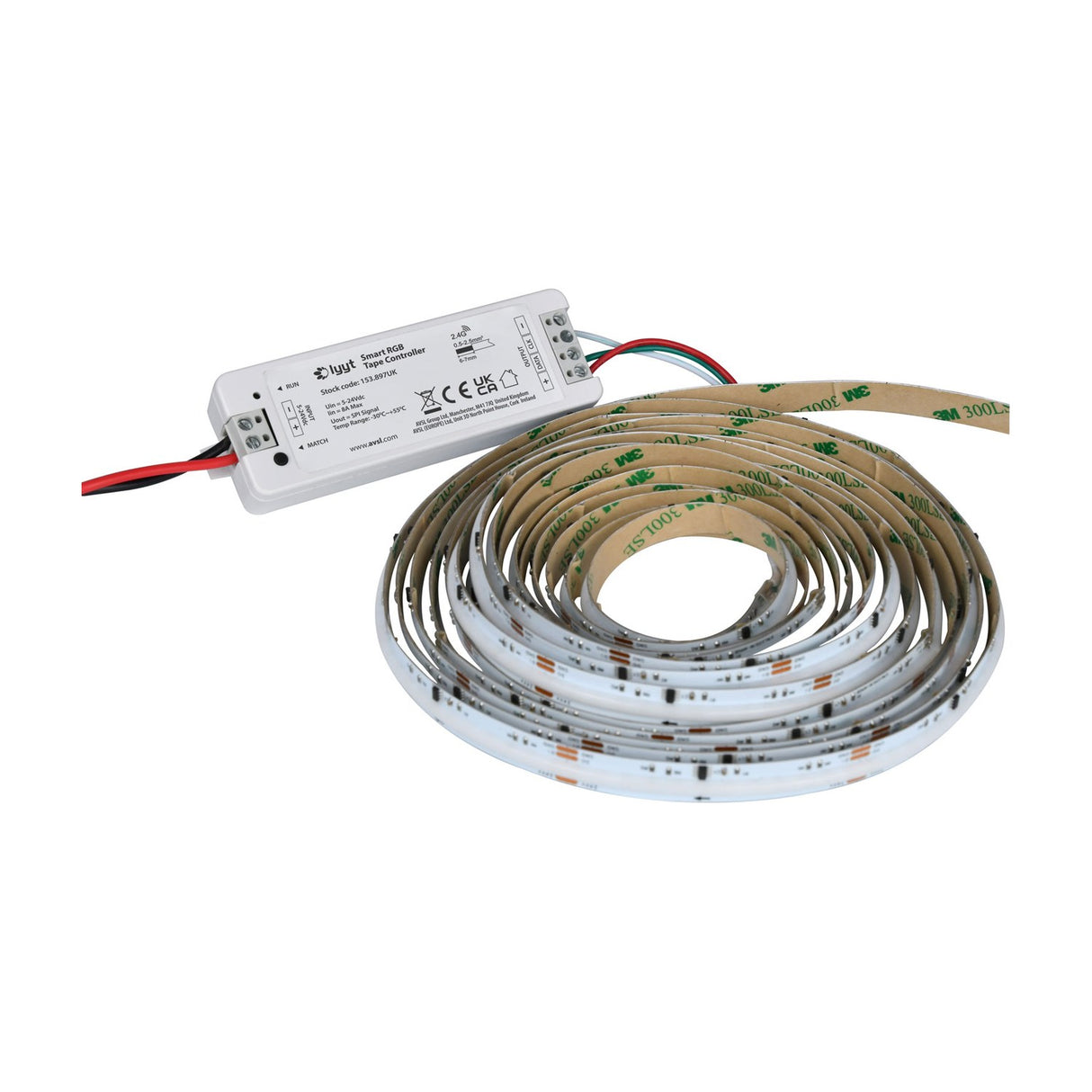LYYT Smart RGB Tape Controller with Remote