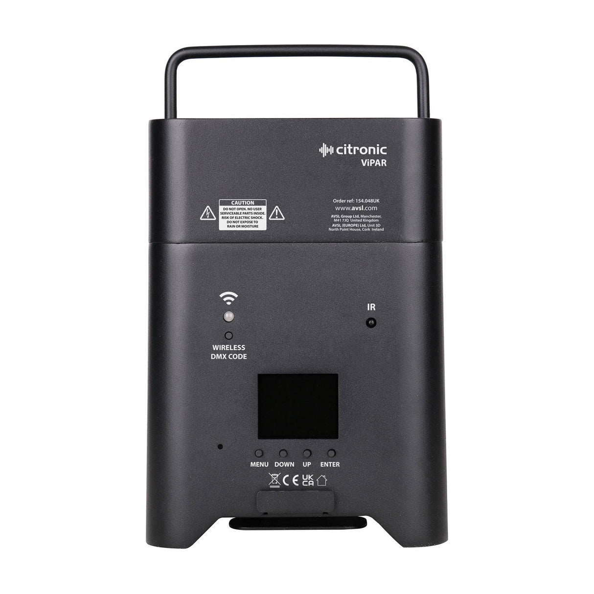 Citronic ViPAR Rechargeable RGBWA/UV PAR Uplighter