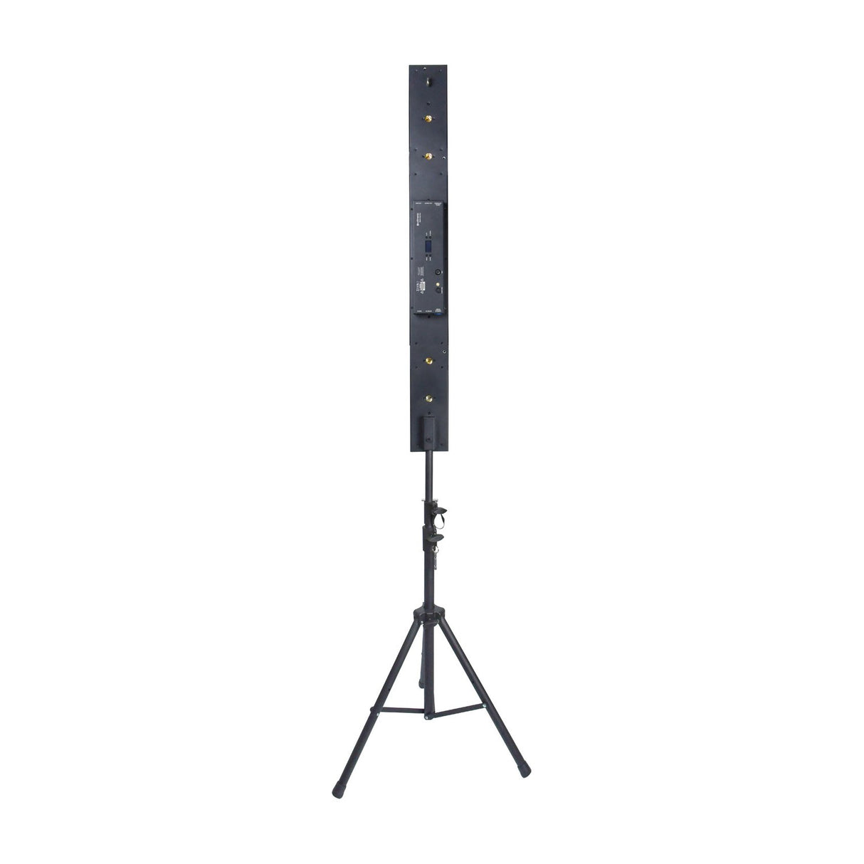 Citronic Matrix Bar Pro RGB matrix light shown from the rear on the included tripod stand, with digital control panel visible, on a white background.